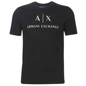 Kleidung Herren T-Shirts Armani Exchange 8NZTCJ-Z8H4Z-1200 Schwarz