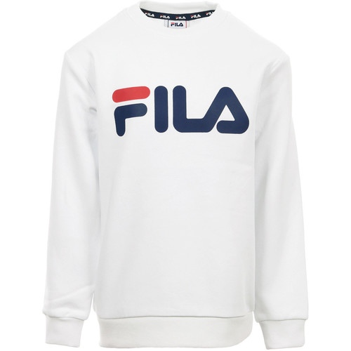 Kleidung Kinder Sweatshirts Fila Kids Classic Logo Crew Sweat Weiss