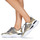 Schuhe Damen Sneaker Low Guess FURNER Silbern / Goldfarben