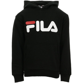 Kleidung Kinder Sweatshirts Fila Kids Classic Logo Hoody Schwarz