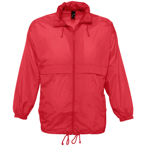 Sols SURF -CORTAVIENTO UNISEX HIDRÓFUGO-con cremallera Rot