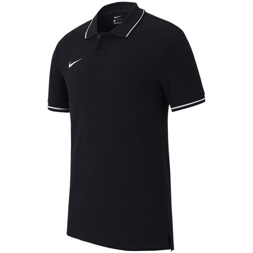 Kleidung Herren T-Shirts Nike Polo TM Club 19 Schwarz