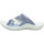 Schuhe Damen Pantoletten / Clogs Krisbut Pantoletten 7002-2-1 Blau