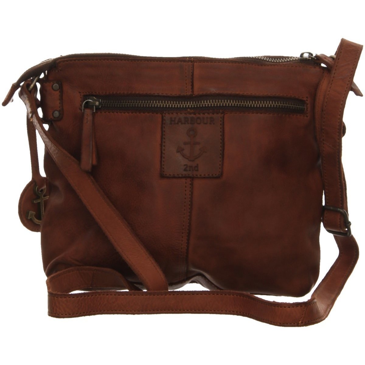 Taschen Damen Handtasche Harbour 2Nd Mode Accessoires B3.7599-isalie-charming-cognac Braun