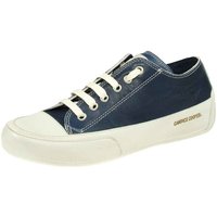 Schuhe Damen Derby-Schuhe & Richelieu Candice Cooper Schnuerschuhe Rock Rock-01-navy-panna blau