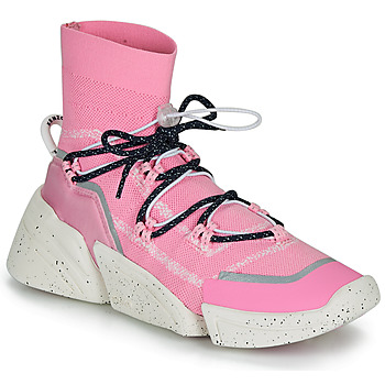 Schuhe Damen Sneaker High Kenzo K SOCK SLIP ON Rosa