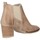 Schuhe Damen Ankle Boots Made In Italia 3112 BEIGE Stiefeletten Frau beige Beige
