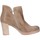 Schuhe Damen Ankle Boots Bage Made In Italy 0243 TAUPE Multicolor