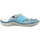 Schuhe Damen Pantoletten / Clogs Krisbut Pantoletten 7017-1-1 Blau