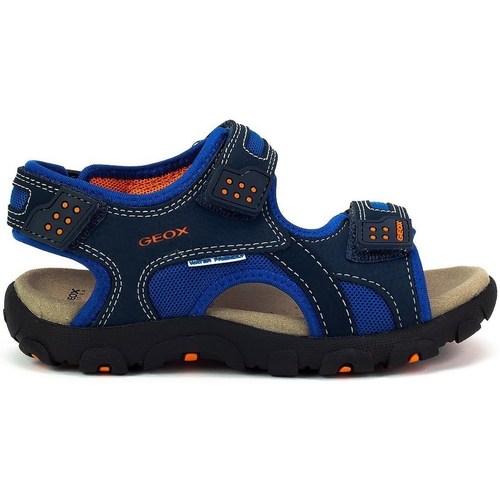 Schuhe Kinder Sandalen / Sandaletten Geox JR Strada Marine