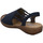Schuhe Damen Sandalen / Sandaletten Rieker Sandaletten 608D1-14 Blau