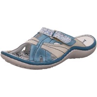 Schuhe Damen Pantoletten / Clogs Krisbut Pantoletten 7003-3 blau