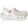 Schuhe Kinder Pantoletten / Clogs Crocs CLASSIC GLITTER CLOG K Weiss