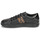Schuhe Damen Sneaker Low Geox D PONTOISE Schwarz / Leopard