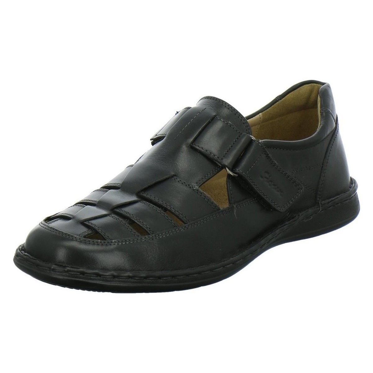 Schuhe Herren Sandalen / Sandaletten Sioux Offene ELCINO-191 6136320 Schwarz