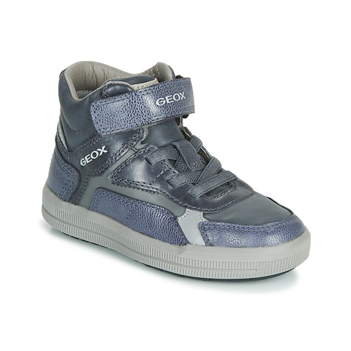 Schuhe Jungen Sneaker High Geox J ARZACH BOY Blau / Grau