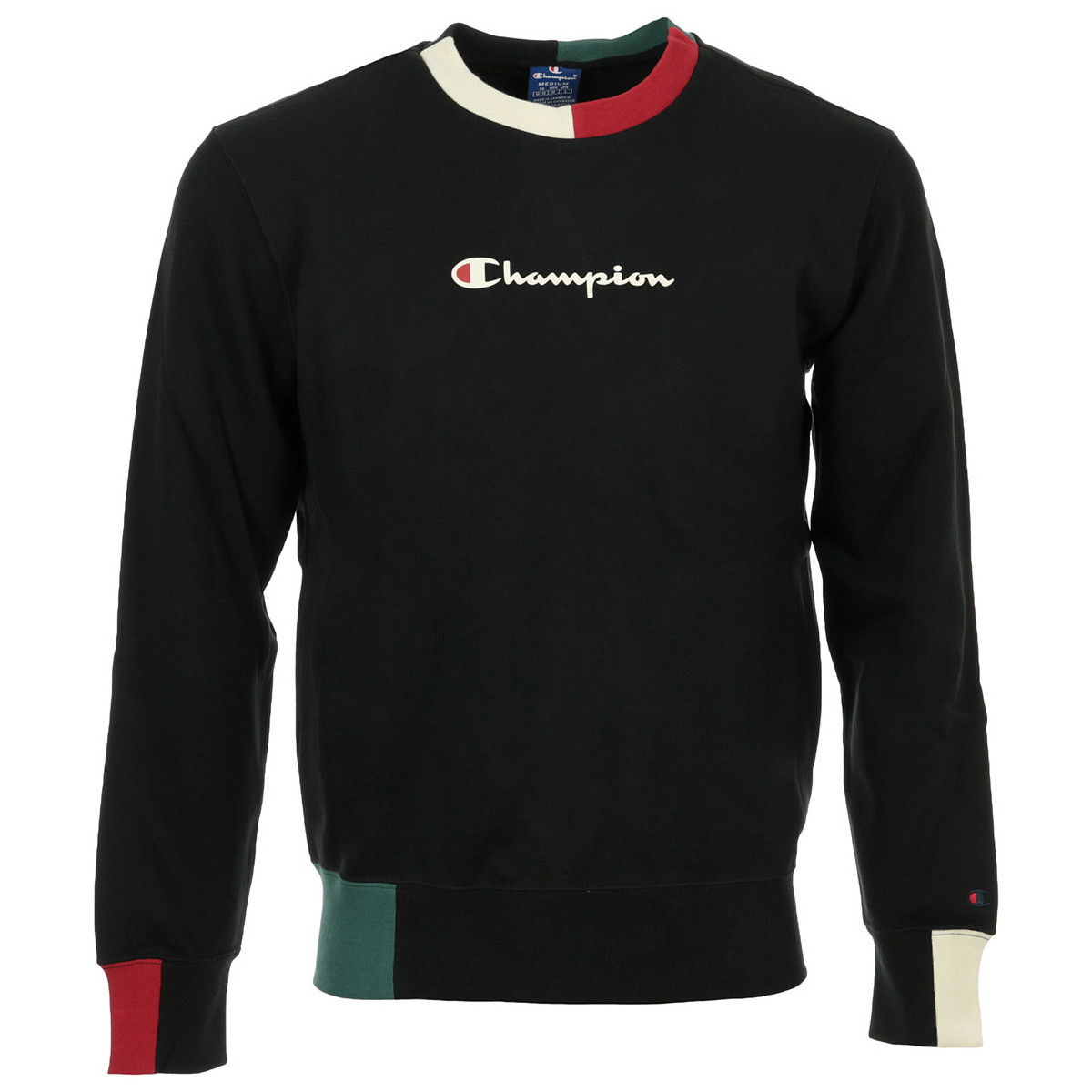 Kleidung Herren Sweatshirts Champion Crewneck Sweatshirt Schwarz