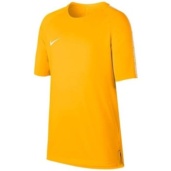 Kleidung Jungen T-Shirts Nike JR Squad Breathe Top Orange