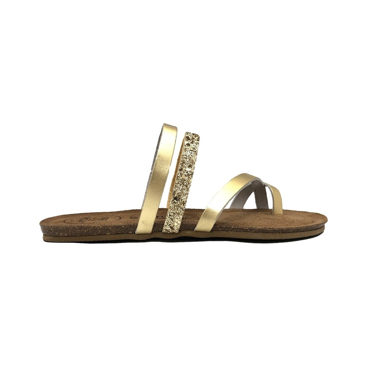 Schuhe Damen Sandalen / Sandaletten Amoa sandales LORGUES Or Gold
