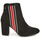 Schuhe Damen Low Boots Refresh 69113-BLACK Schwarz