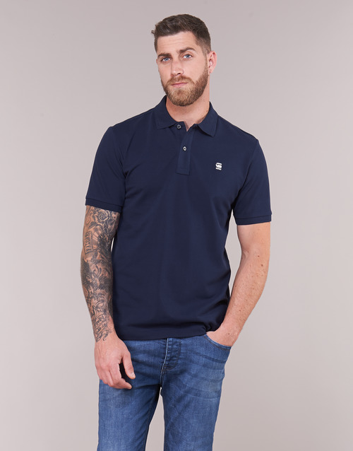 G-Star Raw DUNDA SLIM POLO Blau