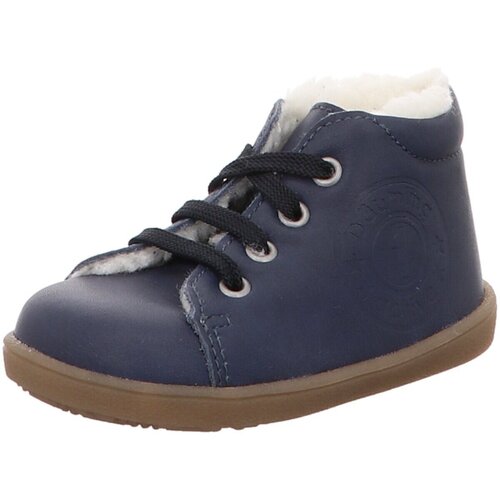 Schuhe Jungen Babyschuhe Däumling Schnuerschuhe Polly 040015 M 36 Blau