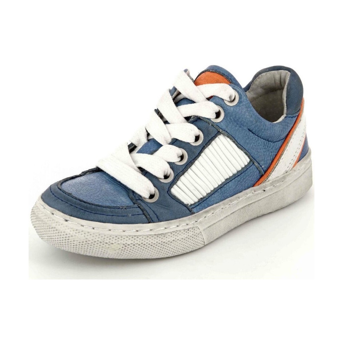 Schuhe Jungen Derby-Schuhe & Richelieu Twins & Trackstyle Schnuerschuhe K.Schnürschuh kombin 316425-523 Blau