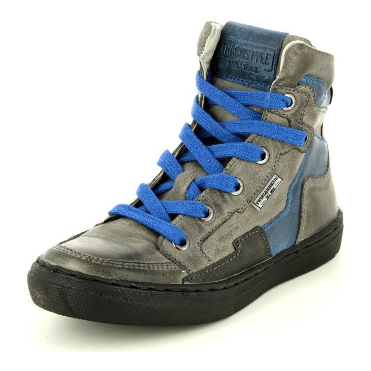 Schuhe Mädchen Sneaker Twins & Trackstyle High K Schnür Boot kombi 315751-584 Grau