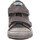 Schuhe Jungen Derby-Schuhe & Richelieu Stones and Bones Klettschuhe Lusto kombi 3778 smoke+black Grau