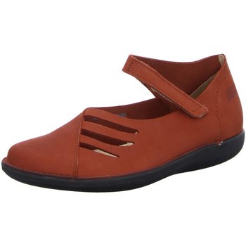 Schuhe Damen Slipper Loint's Of Holland Slipper Natural 68302-0263 Rot