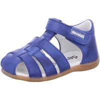 Schuhe Jungen Babyschuhe Develab Sandalen Lauflern-Sandale 42472-622 blau