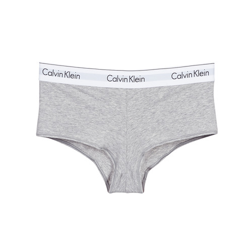 metalen komedie Componeren Calvin Klein Jeans MODERN COTTON SHORT Grau - Kostenloser Versand |  Spartoo.de ! - Unterwäsche Shorties / Boxers Damen 24,90 €