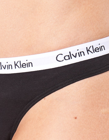 Calvin Klein Jeans CAROUSEL THONG X 3 Schwarz