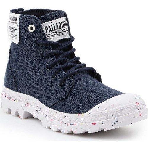 Schuhe Damen Sneaker High Palladium HI Organic W Schwarz