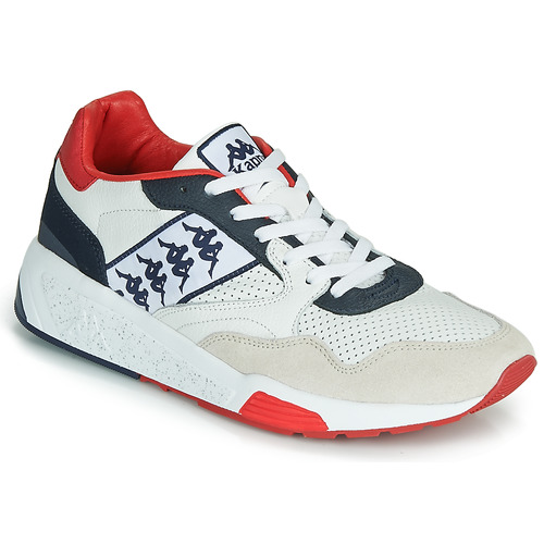 Schuhe Herren Sneaker Low Kappa LUXOR 2 Weiss / Rot