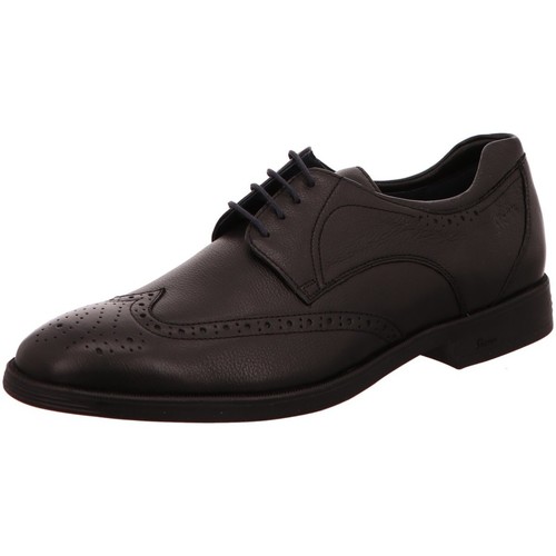 Schuhe Herren Derby-Schuhe & Richelieu Sioux Business Forkan-XL 34350 Schwarz