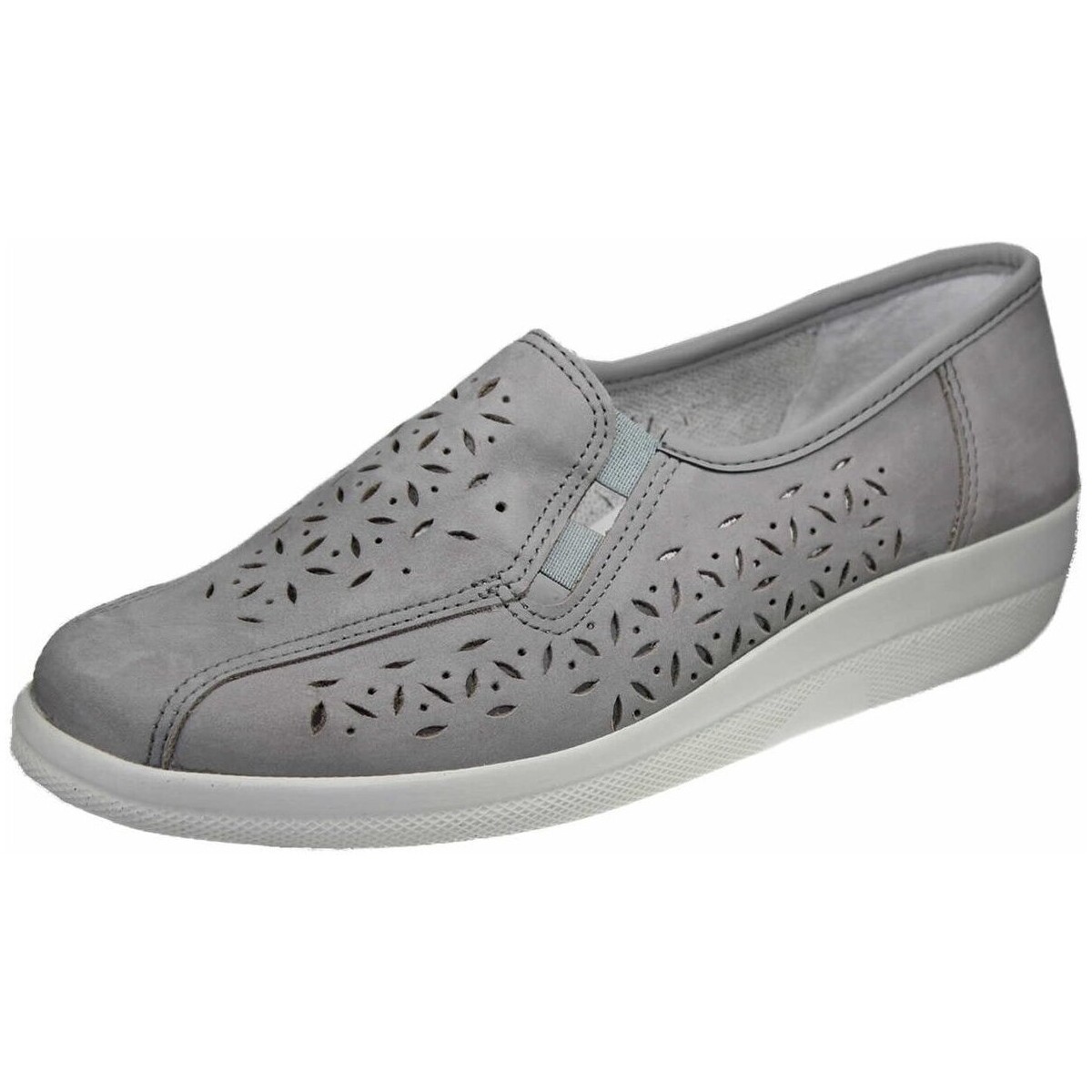 Schuhe Damen Slipper Aco Slipper grey (mittel) 74/735 Becas Grau