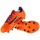 Schuhe Kinder Fußballschuhe adidas Originals F10 Trx FG J Schwarz, Orangefarbig