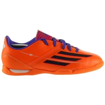 Schuhe Kinder Sneaker Low adidas Originals F10 IN J Violett, Orangefarbig