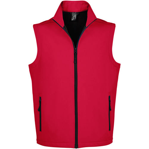 Sols RACE BW MEN MODERN-CHALECO SOFTSHELL DE HOMBRE Rot