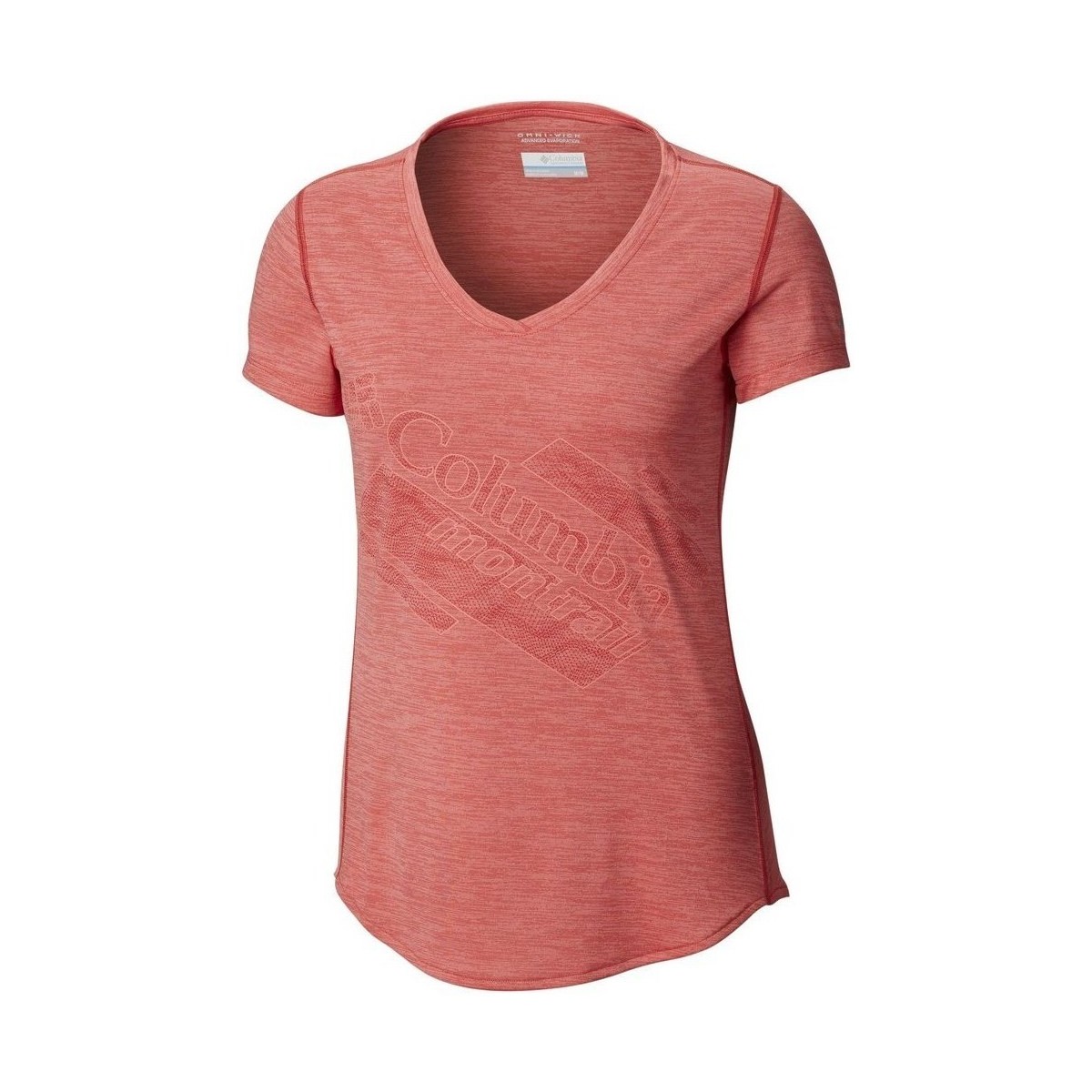 Kleidung Damen T-Shirts Columbia Trinity Trail 20 Rosa