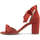 Schuhe Damen Derby-Schuhe Nae Vegan Shoes Estela Red Rot