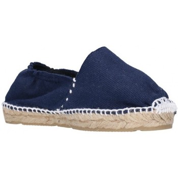 Schuhe Mädchen Leinen-Pantoletten mit gefloch Alpargatas Sesma 003 Niña Azul marino Blau