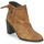 Schuhe Damen Low Boots Philippe Morvan BATTLES V3 CHEV VEL Camel