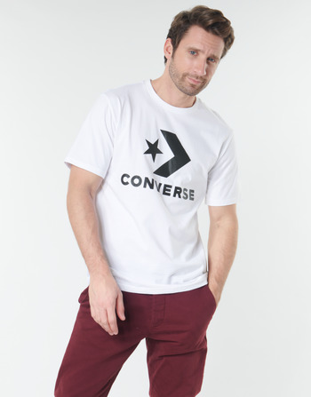 Kleidung Herren T-Shirts Converse STAR CHEVRON Weiss