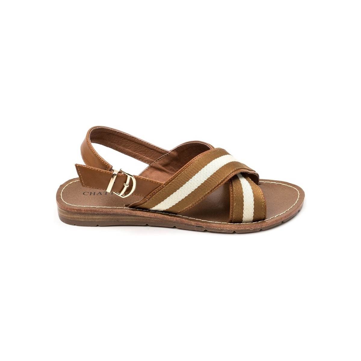 Schuhe Damen Sandalen / Sandaletten Chattawak sandales 7-TIFFANY Camel Braun
