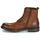 Schuhe Herren Boots Jack & Jones JFW RUSSEL LEATHER Cognac