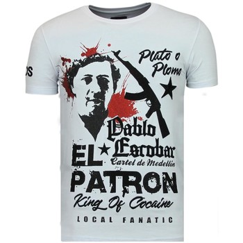 Local Fanatic  T-Shirt El Patron Pablo Strass