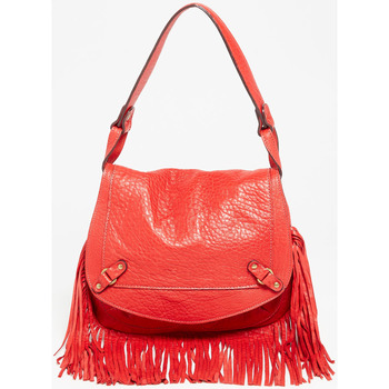 Taschen Damen Handtasche Abaco Paris MINI JAMILY FRANGES Rot