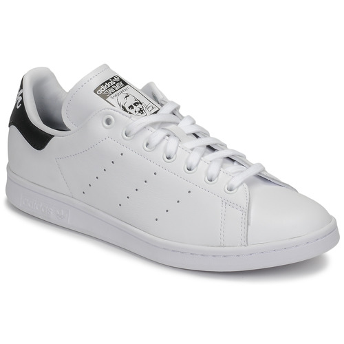 Schuhe Sneaker Low adidas Originals STAN SMITH Weiss / Schwarz